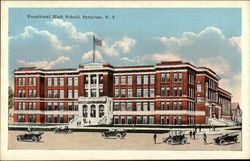 Vocational High School Postcard