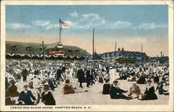 Casino and Ocean House Hampton Beach, NH Postcard Postcard Postcard