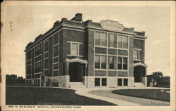 Wm. H. McElwain School Bridgewater, MA Postcard Postcard Postcard