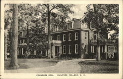 Founders Hall, Guilford College Greensboro, NC Postcard Postcard Postcard