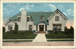 Home of Charles Ray Los Angeles, CA Postcard Postcard Postcard