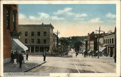 Main Street Winooski, VT Postcard Postcard Postcard