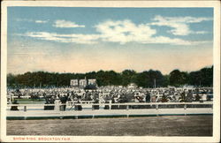 Show Ring, Brockton Fair Massachusetts Postcard Postcard Postcard