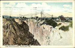 Lime Rock Quarry Postcard