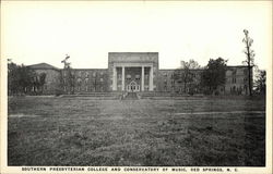 Southern Presbyterian College and Conservatory of Music Postcard