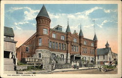 The Armory Yonkers, NY Postcard Postcard Postcard