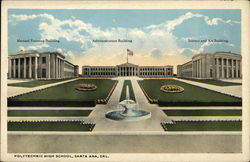 Polytechnic High School - Manual Training, Administration, and Science and Art Buildings Postcard