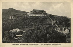 Japanese Bungalow Hollywood, CA Postcard Postcard Postcard