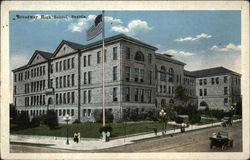 Broadway High School Postcard