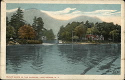 Island Camps in the Narrows Postcard