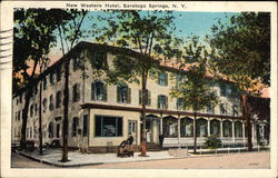 New Western Hotel Postcard