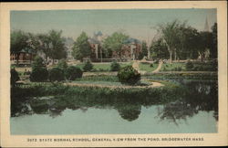 State Normal School, General View From the Pond Postcard