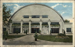 Dancing Pavilion, Ramona Park Postcard