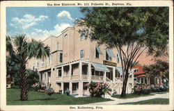 The New Elmhurst, No. 231 Palmetto St. Daytona Beach, FL Postcard Postcard Postcard