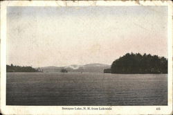 Sunapee Lake From Lakeside Postcard