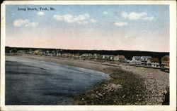 Long Beach York, ME Postcard Postcard Postcard