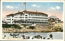 Youngs Hotel York Beach, ME Postcard Postcard Postcard