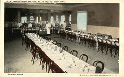 U.S. Immigration Station, Ellis Island Postcard