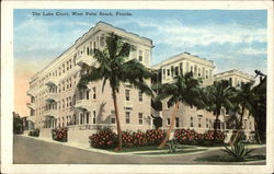 The Lake Court West Palm Beach, FL Postcard Postcard Postcard