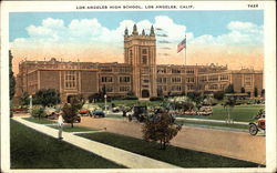 Los Angeles High School Postcard