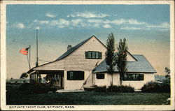 Scituate Yacht Club Massachusetts Postcard Postcard Postcard