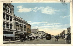 Poyntz Avenue, Looking East Postcard