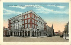 The Hiram Sibley Building, in the Newer Business Section of East Avenue at Alexander Street Rochester, NY Postcard Postcard Postcard