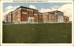 Benjamin Franklin High School Postcard