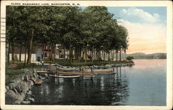 Along Massabesic Lake Postcard