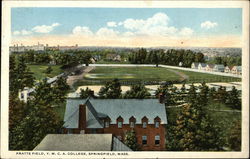 Pratts Field, Y.M.C.A. College Springfield, MA Postcard Postcard Postcard