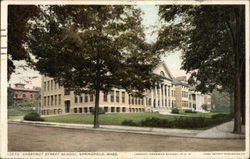 Chestnut Street School Postcard