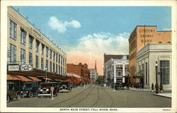 North Main Street Postcard