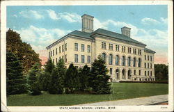 State Normal School Lowell, MA Postcard Postcard Postcard