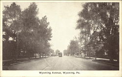 Wyoming Avenue Pennsylvania Postcard Postcard Postcard