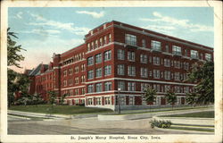 St. Joseph's Mercy Hospital Sioux City, IA Postcard Postcard Postcard