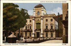 Municipal Building Panama City, Panama Postcard Postcard Postcard