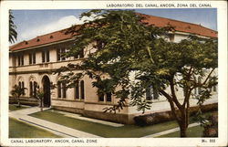 Canal Laboratory Ancon, Panama Postcard Postcard Postcard