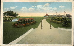 West Entrance to Ocean Park Postcard