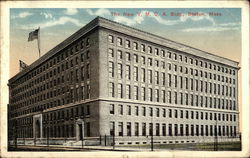 The New YMCA Building Boston, MA Postcard Postcard Postcard