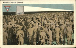 Movies - Always Popular Military Postcard Postcard Postcard