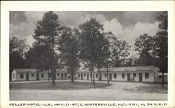 Keller Motel Postcard