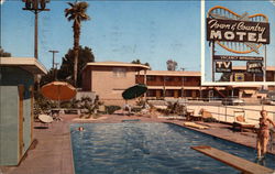 Town and Country Motel Bakersfield, CA Postcard Postcard Postcard