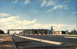 Toll Station Manchester, NH Postcard Postcard Postcard