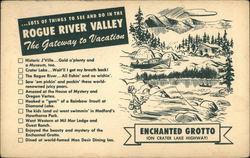 Enchanted Grotto Rogue River Valley, OR Postcard Postcard Postcard