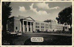 High School Nashua, NH Postcard Postcard Postcard