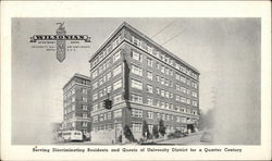 Wilsonian Apartment Hotel Seattle, WA Postcard Postcard Postcard