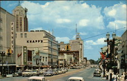 Washington Avenue, Downtown Lansing, MI Postcard Postcard Postcard