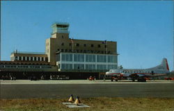 Murphy Terminal at Bradley Field Postcard