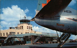 The Terminal Building at Imeson Airport Postcard