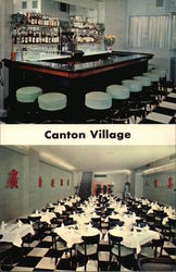 Canton Village Chinese-American Restaurant New York, NY Postcard Postcard Postcard